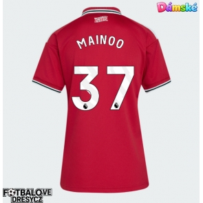 Manchester United Kobbie Mainoo #37 Dámské Domácí Dres 2026-27 Krátký Rukáv Manchester United Kobbie Mainoo #37 Dámské Domácí Dres 2026-27 Krátký Rukáv